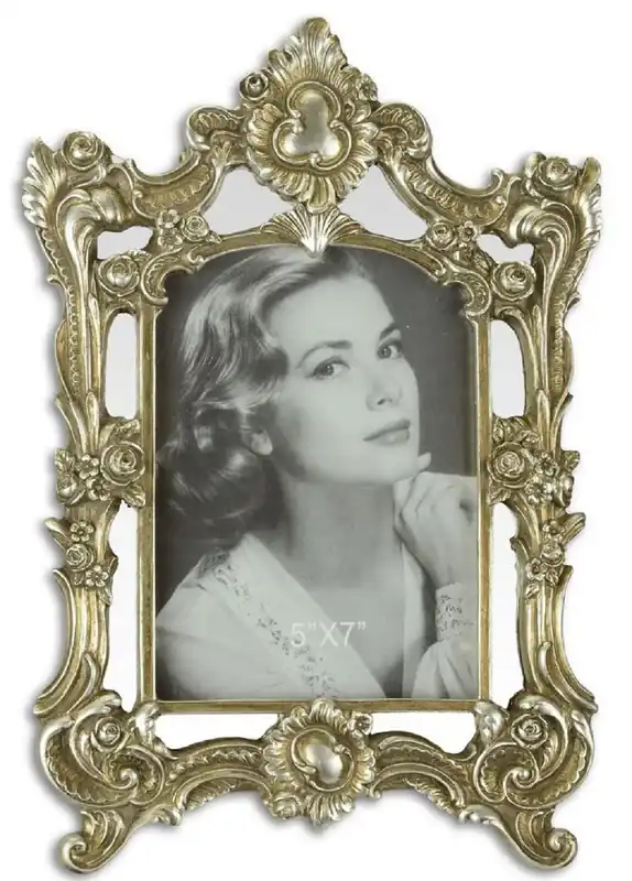 Beliebt Casa Padrino cornice immagini barocco argento antico 21,4 x H. 31,2 cm - Magnifica Cornice Immagini in Stile Barocco