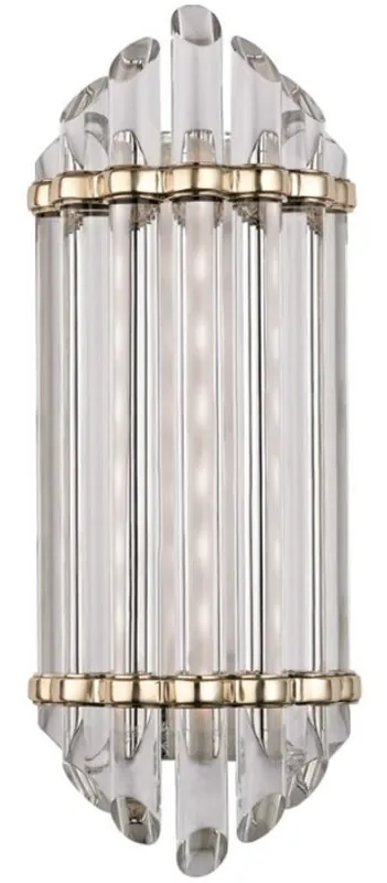 Bestpreis Casa Padrino Lampada da Parete a LED Art Déco di Lusso Ottone Antico 16,5 x 10,8 x A. 41,9 cm - Qualità di Lusso
