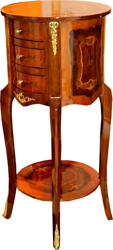 Cassettone barocco Casa Padrino con cassetti marrone 80 x 40 cm - tavolino in stile antico - tavolo del telefono - mobili Neue Ware