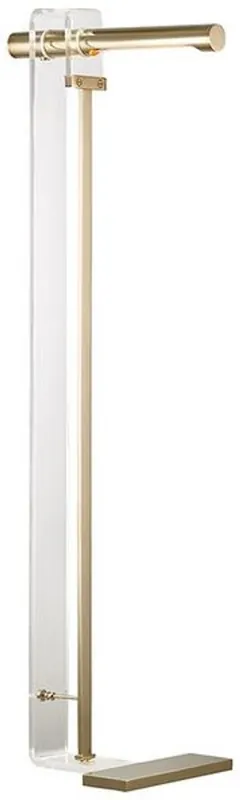 Jetzt Bestellen Casa Padrino lampada da terra a LED di design ottone antico 37,5 x 25,4 x A. 111,8 cm - Lampada da terra moderna - Lampada da soggiorno - Qualità di Lusso
