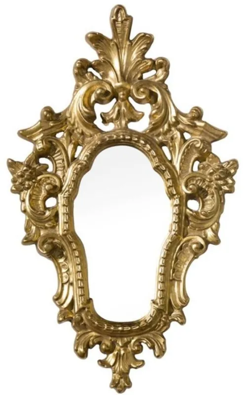 Neuheit Casa Padrino specchio barocco di lusso oro 39 x 3 x A. 64 cm - Specchio da parete in stile barocco - Nobile e Magnificamente