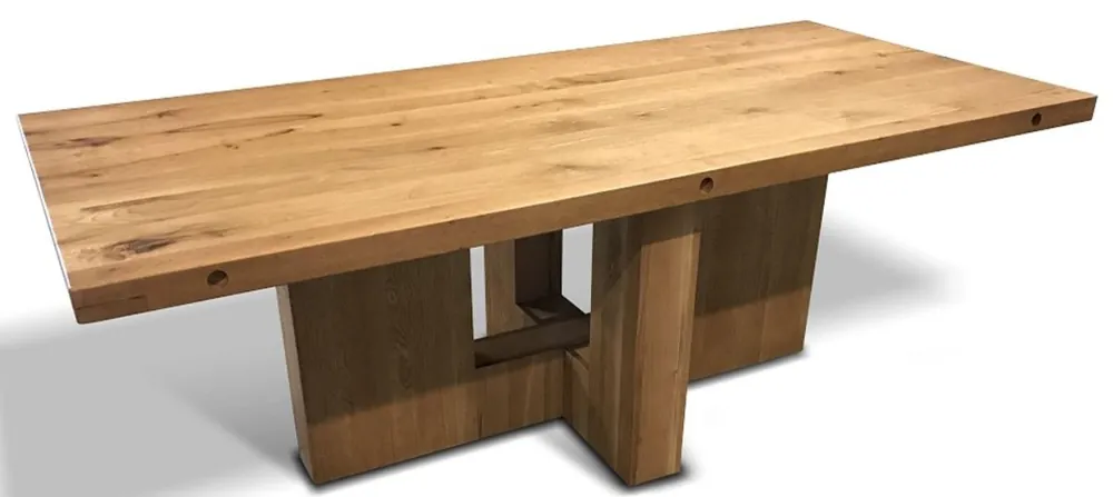 Casa Padrino Tavolo da Pranzo di Lusso in Legno Massello - Diverse Dimensioni e Colori - Mobili per Sala da Pranzo Rustici Online Kaufen