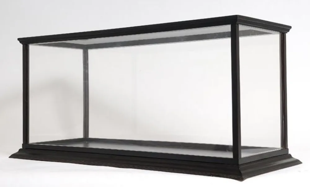 Online Kaufen Casa Padrino vetrina modello di barca di lusso 100,3 x 40,6 x A. 45,7 cm - Vetrina per modellismo - Accessori decorativi per modellismo