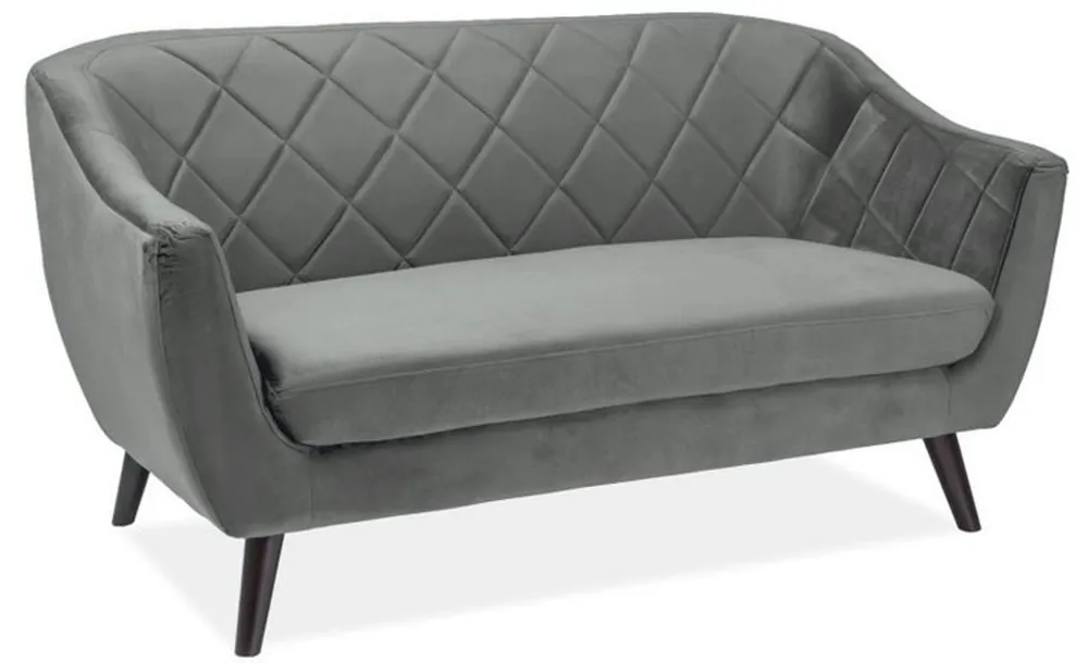 Casa Padrino divano da salotto di lusso 160 x 85 x A. 83 cm - Divano con tessuto in velluto pregiato - Mobili del Soggiorno Nur Für Kurze Zeit
