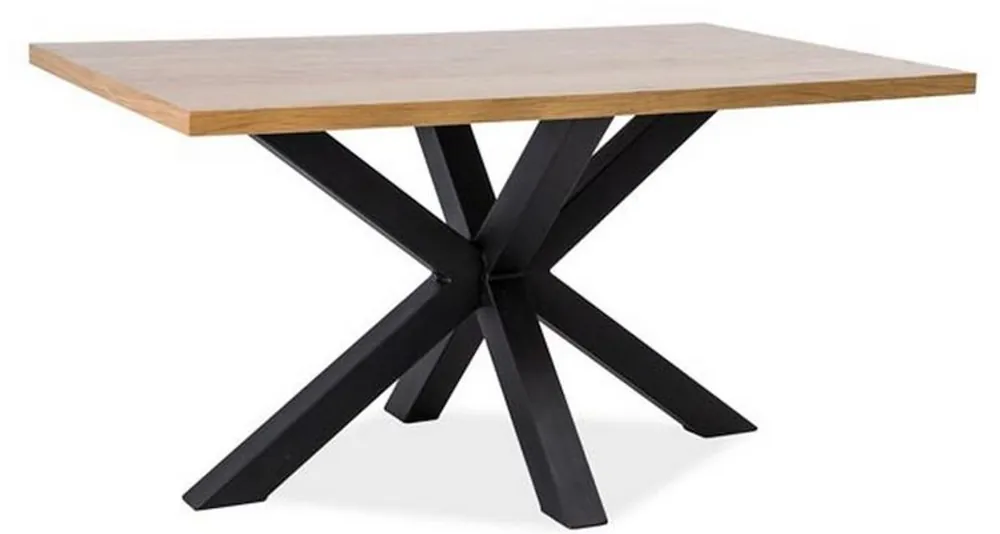 Meistverkauft Casa Padrino tavolo da pranzo in legno massello di design naturale / nero - Diverse Dimensioni - Tavolo da cucina con piano in rovere massello - Mobili da Cucina