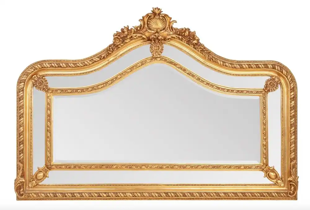 Specchio barocco ornato Casa Padrino oro 125 x 190 cm - stile antico - versione pesante Direkt Vom Hersteller