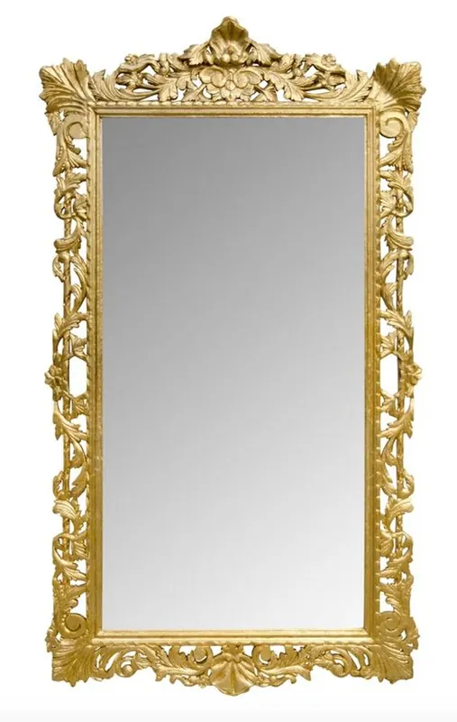 Heißes Angebot Specchio da parete barocco Casa Padrino oro 115 x H. 202 cm - specchio in stile barocco mobili in stile antico
