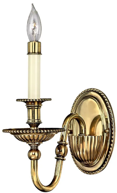Casa Padrino lampada da parete barocco in ottone 11,4 x 24,1 x H. 27,9 cm - Lampada da parete per hotel e ristorante magnifica in stile barocco - Qualità di Lusso Bestpreis