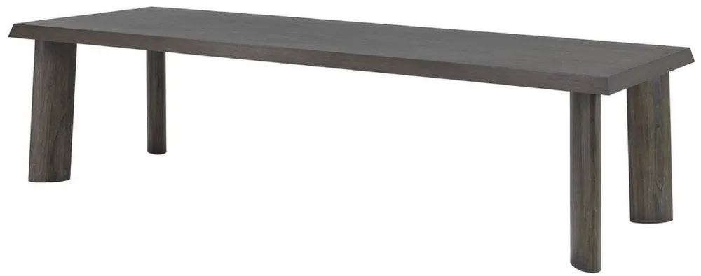 Casa Padrino tavolo da pranzo di lusso moka 300 x 110 x A. 76 cm - Tavolo da cucina in legno massello - Tavolo da pranzo rettangolare - Mobili da pranzo di lusso Wochenendangebot