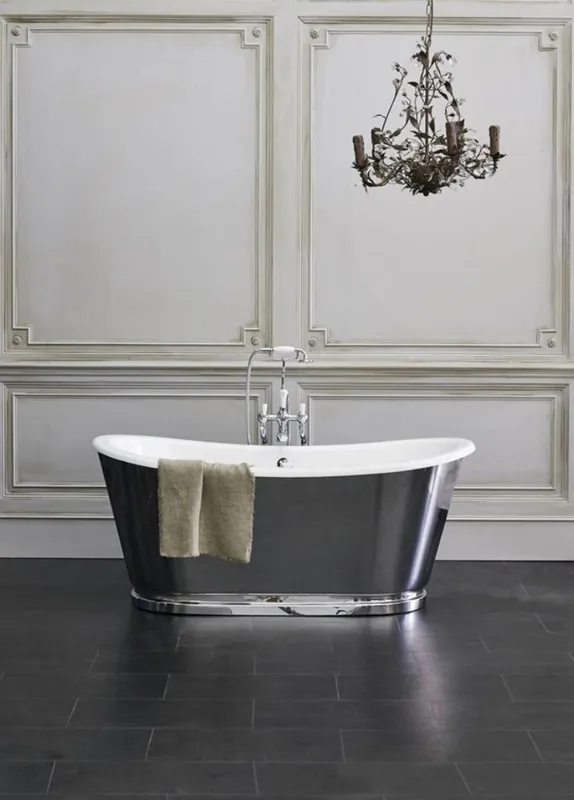 Casa Padrino Vasca da Bagno Art Nouveau di Lusso 167,5 x 76,1 x A. 71,1 cm - Vari Colori - Vasca da Bagno Retrò Indipendente - Mobili da Bagno Preisreduziert