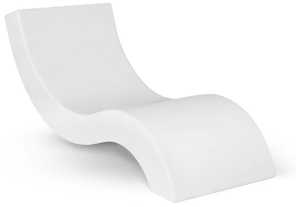 Preis Gesenkt Casa Padrino lettino da piscina di lusso bianco opaco 180 x 70 x A. 62,5 cm - Moderno lettino resistente alle intemperie - Mobili da piscina per hotel da giardino - Qualità di Lusso