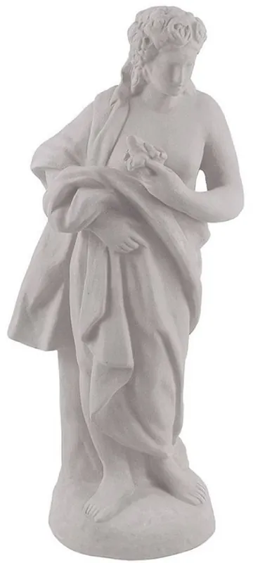 Casa Padrino scultura Art Nouveau di lusso signora grigio A. 93 cm - Magnifica statua in ceramica - Figura decorativa fatta a mano - Accessori Decorazione di Giardini e Terrazze Begrenztes Angebot