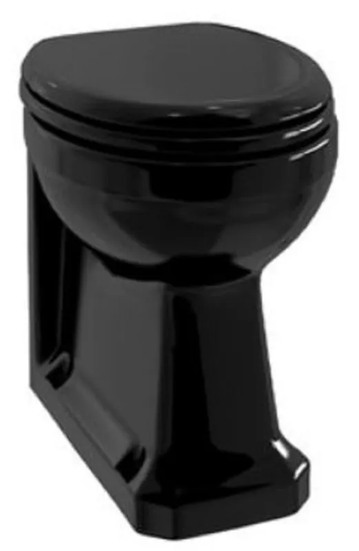 Markenprodukt Casa Padrino toilette Art Nouveau di lusso nero 36 x 42,5 x A. 47,5 cm- Mobili da Bagno - Qualità di Lusso