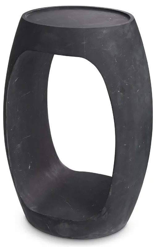Casa Padrino tavolino in marmo di lusso nero 37 x 29 x A. 55,5 cm - Mobili in Marmo - Qualità di Lusso Beliebt
