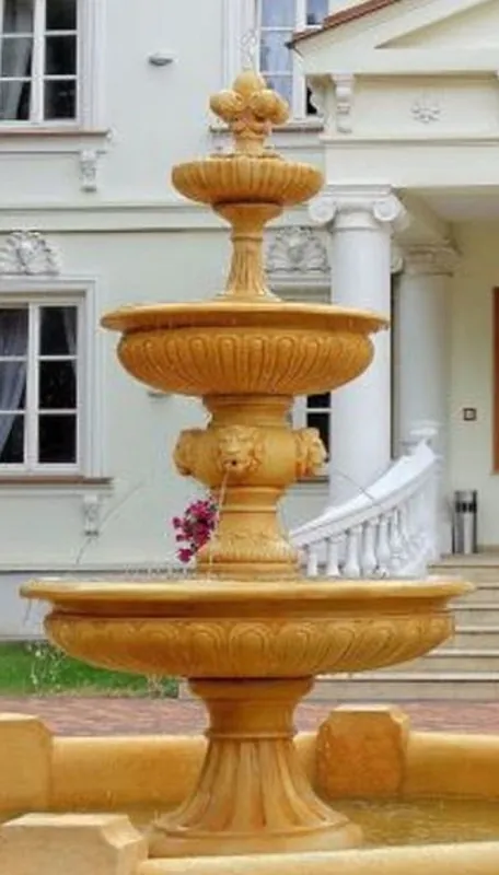Meistverkauft Casa Padrino fontana barocco beige Ø 150 x A. 280 cm - Magnifica fontana da giardino - Fontana da giardino - Accessori per la decorazione del giardino barocco