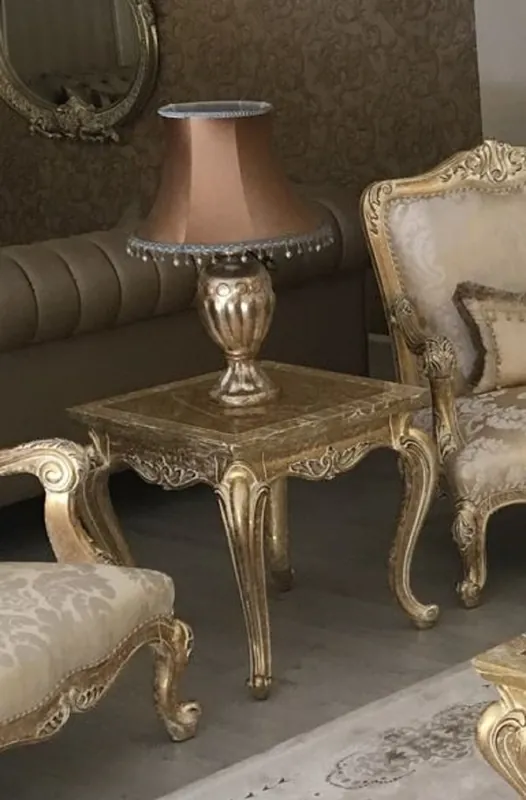 Casa Padrino tavolino barocco di lusso oro antico - Tavolo in stile barocco magnifico - Mobili per soggiorno barocco Sonderangebot
