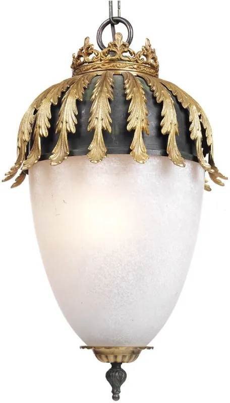 Casa Padrino lampadario barocco di lusso Ø 33 x A. 50 cm - Lampadario elegante in stile barocco - Luci Soggiorno Barocco Direktkauf