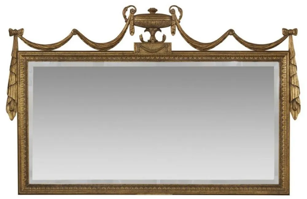 Must-Have Casa Padrino specchio barocco di lusso oro antico - Magnifico specchio da parete - Specchio soggiorno barocco - Specchio guardaroba in stile antico - Accessori di decorazione barocco