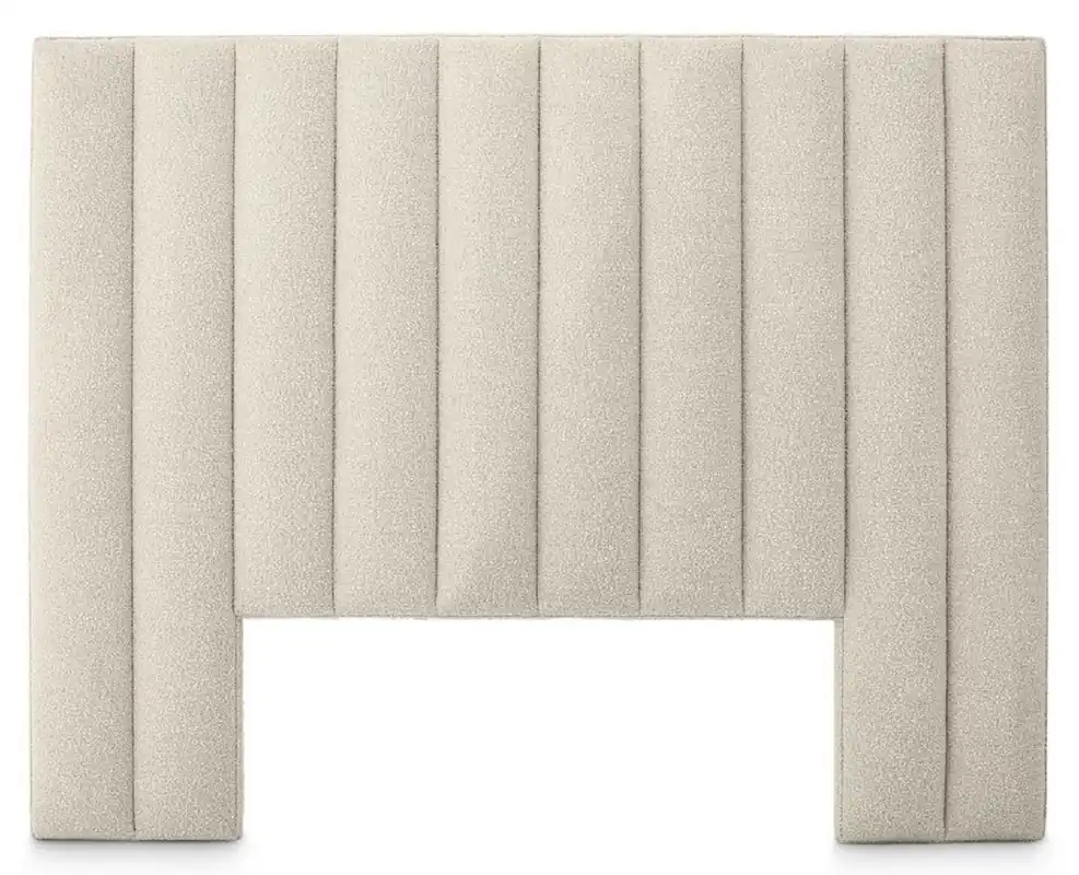 Casa Padrino testiera del letto di lusso crema 232 x 14 x A. 178,5 cm - Mobili Camera da Letto - Mobili Hotel - Qualità di Lusso Top-Seller