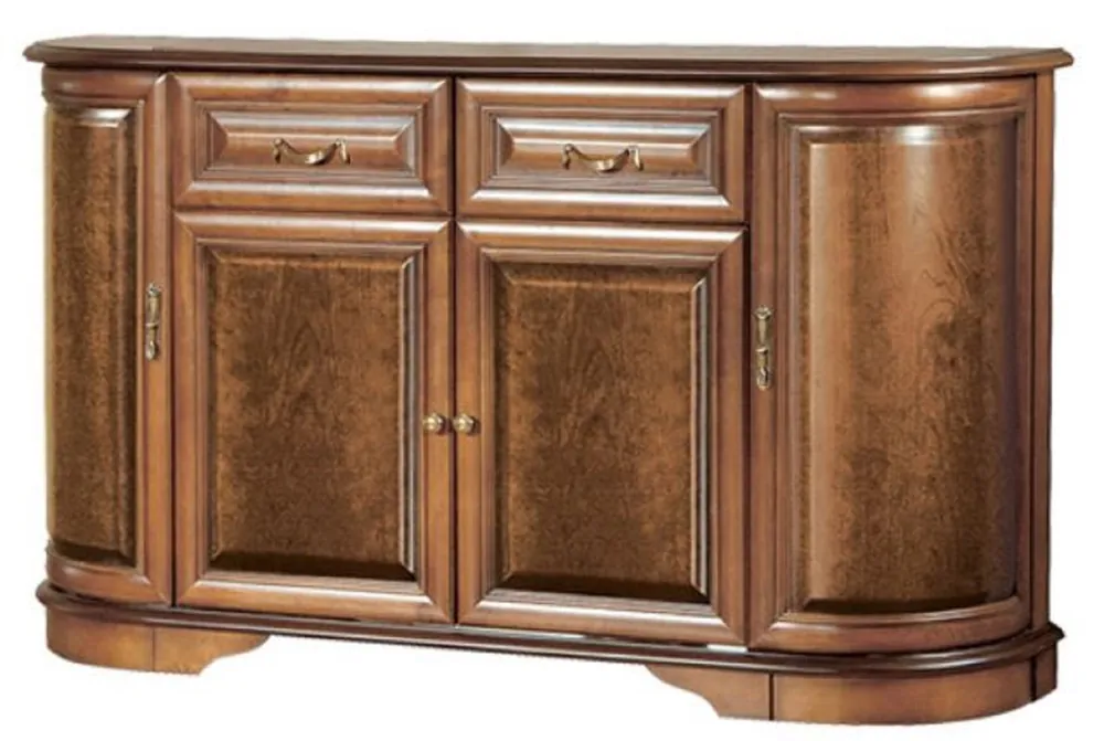 Casa Padrino credenza di lusso marrone 159,5 x 42 x A. 92,5 cm - Armadio in legno massello - Armadio da soggiorno - Mobile da soggiorno di lusso in legno massello Saisonangebot