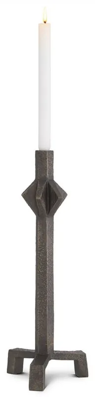 Garantierte Lieferung Casa Padrino portacandele di lusso bronzo 18,5 x 16,5 x A. 50 cm - Accessori per la decorazione di hotel e ristoranti - Qualità di Lusso