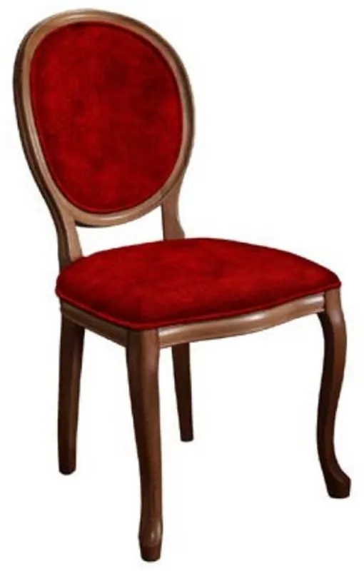 Casa Padrino sedia da pranzo barocco bordeaux rosso / marrone - Sedia fatto a mano in stile antico - Mobile da pranzo in stile barocco Online Kaufen