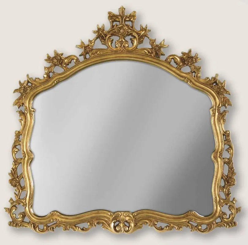 Casa Padrino specchio da parete barocco di lusso oro - Specchio magnifico in stile barocco - Specchio da soggiorno barocco - Specchio da armadio barocco - Mobili Barocchi Jetzt Kaufen