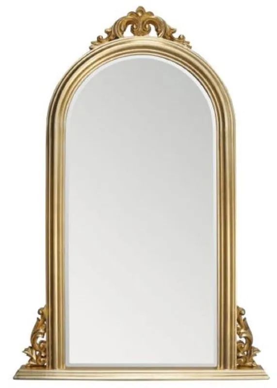 Casa Padrino specchio barocco di lusso oro - Specchio da parete fatto a mano stile barocco - Specchio da soggiorno barocco - Specchio da armadio barocco - Mobili Barocchi Sonderangebot