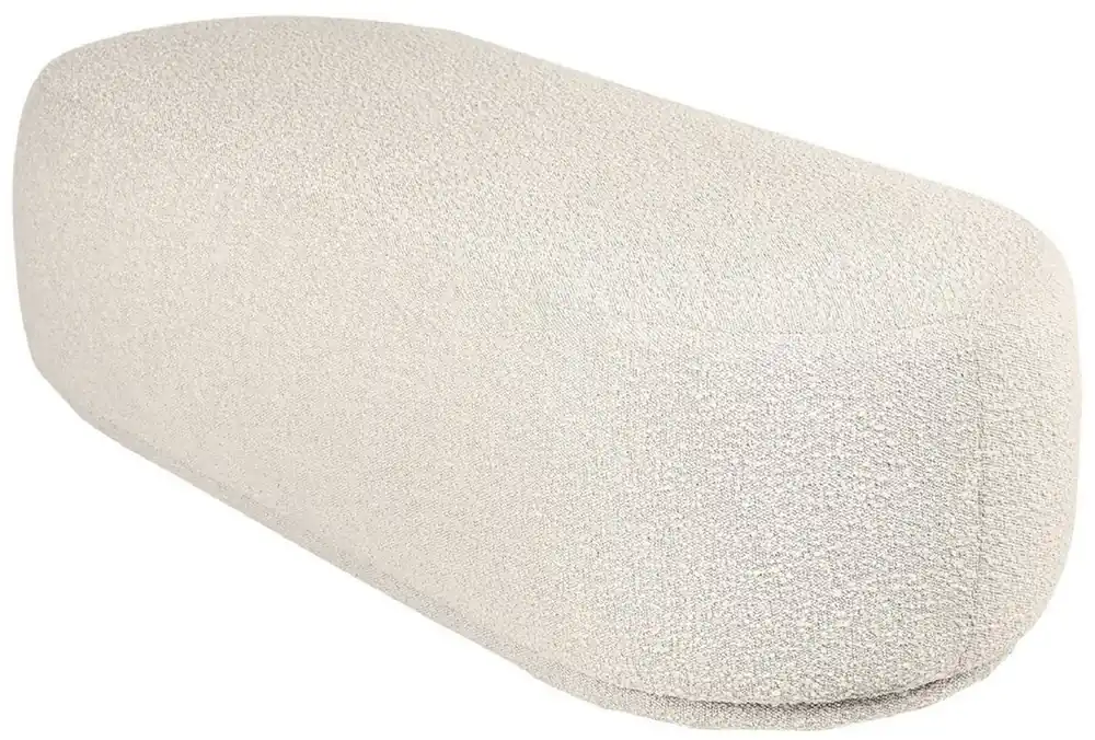 Casa Padrino panca di lusso crema 137,5 x 56,5 x A. 38 cm - Panca da soggiorno imbottita - Mobili Soggiorno - Mobili Hotel - Collezione di Lusso Neu