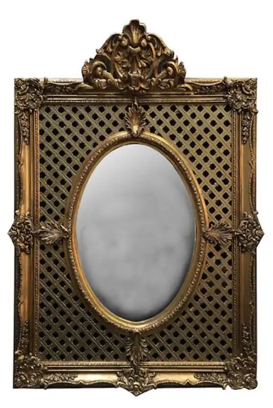 Casa Padrino specchio barocco oro antico - specchio da parete stile antico 80 x 60 cm - arredamento barocco Solange Der Vorrat Reicht