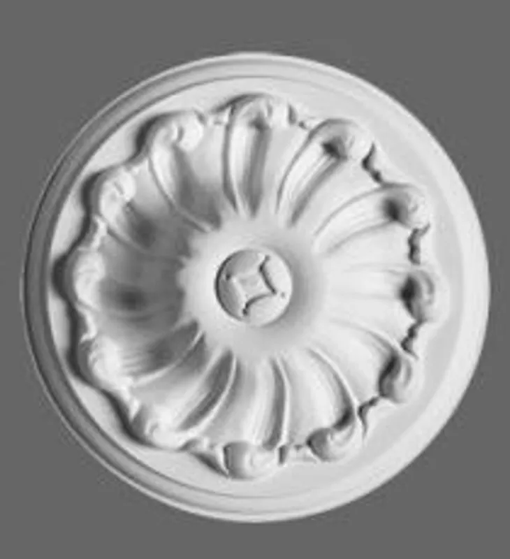 Highlight Casa Padrino stucco rosette 15 x 15 cm ceiling stucco ceiling rose stucco rosette Wall rosette stucco wall