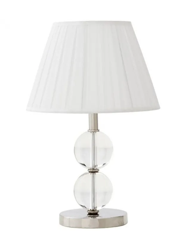 Casa Padrino Luxury Table Light Nickel - Luxury Crystal Glass Table Lamp Kracherpreis