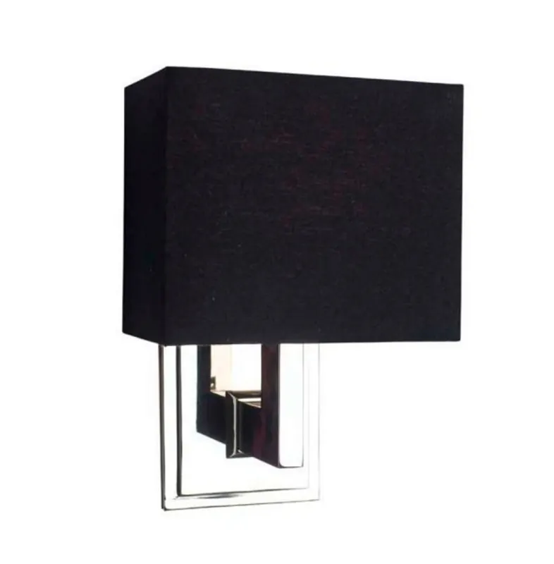 Casa Padrino lámpara de pared de níquel Diámetro 19,5 x 14,5 x 27 cm H - lámpara restaurante del hotel de lujo Neu