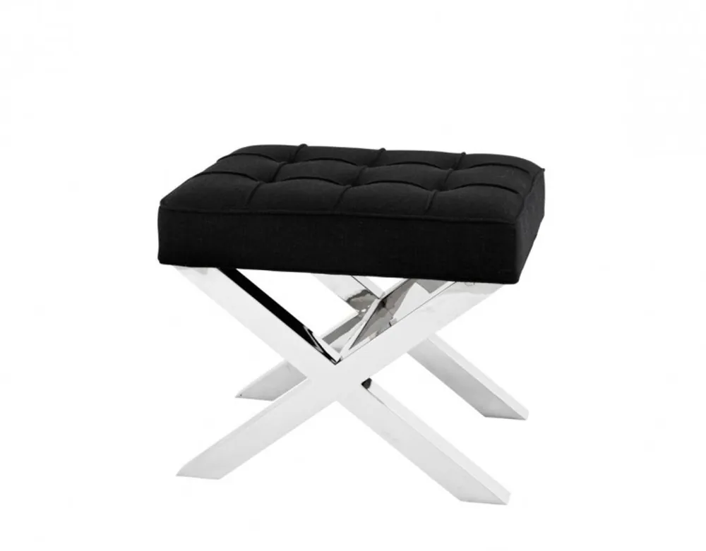 Casa Padrino heces de lujo 59 x 45,5 x 50,5 cm H. - diseñador heces hotel Neue Ware