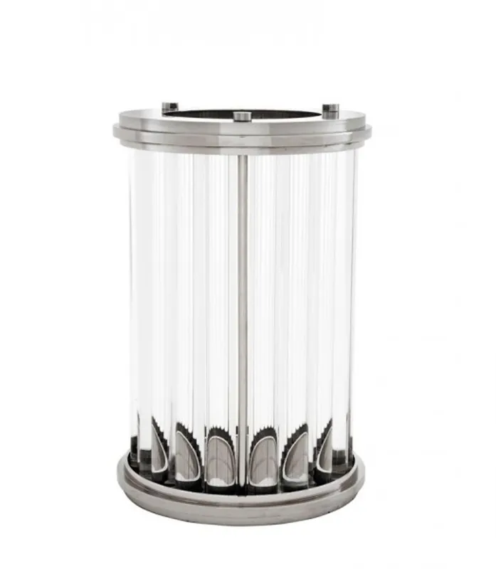 Casa Padrino araña de vela de lujo plata Ø 26 x A. 41,5 cm - Luz de viento de diseño - Accesorios para hoteles y restaurantes - Accesorios de decoración de lujo Garantierte Lieferung