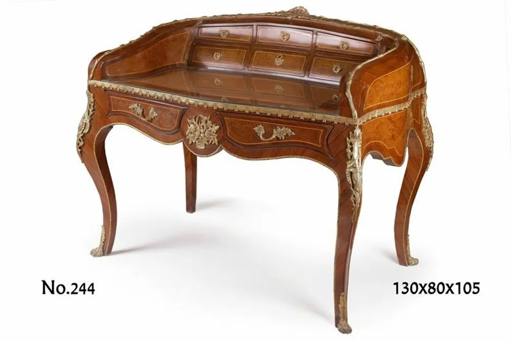Knallerangebot Casa Padrino baroque desk / secretary 130 x 80 x H. 105 cm - french style