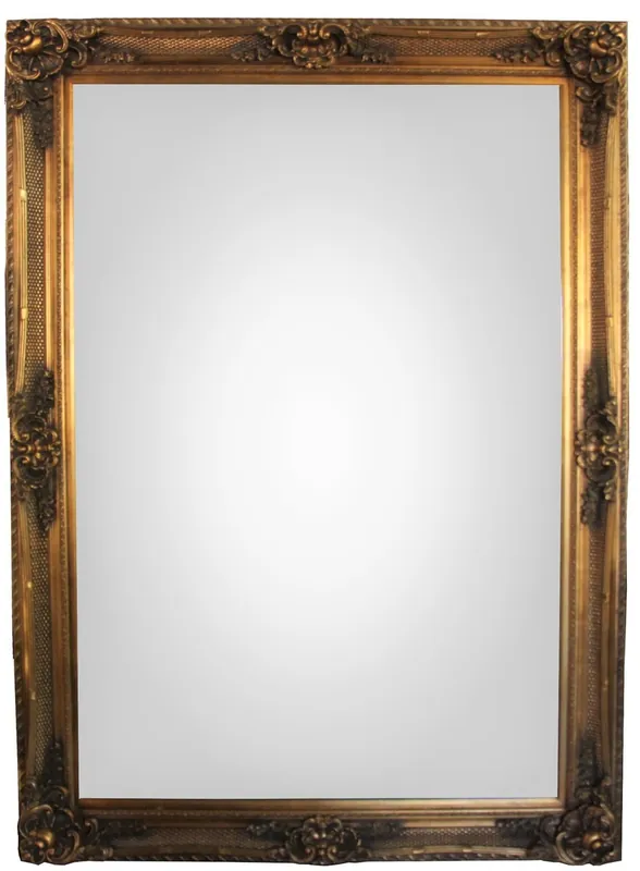 Top-Seller Espejo de estilo antiguo de lujo Casa Padrino 155 x H. 210 cm - Espejo de pared barroco