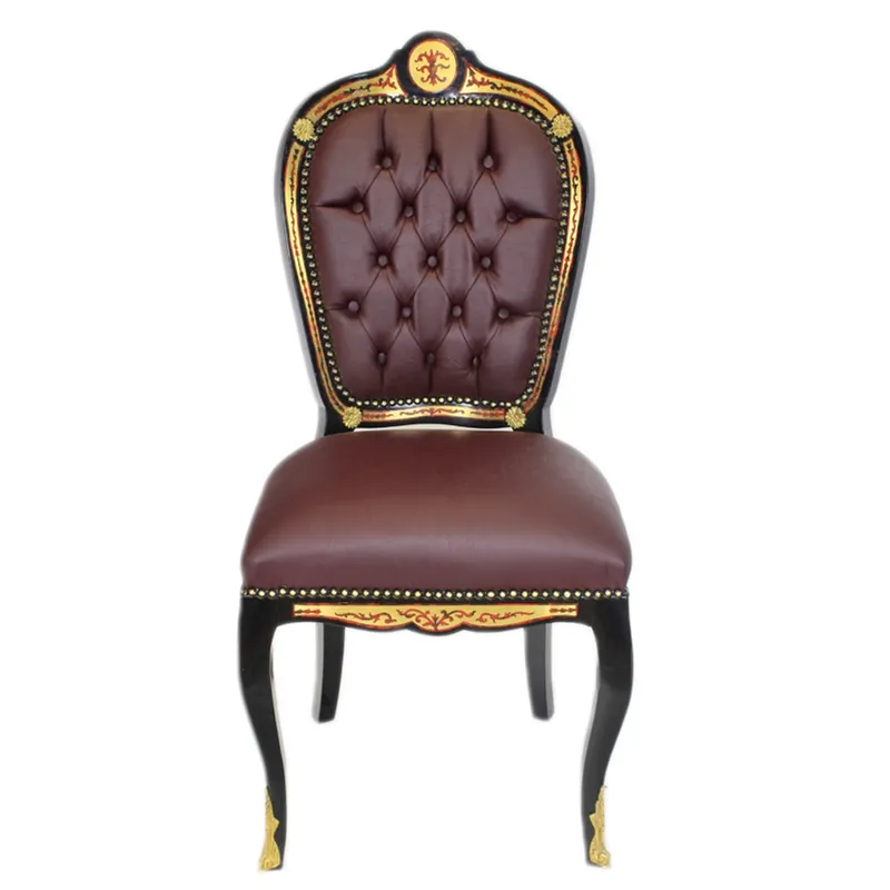 Casa Padrino de lujo silla barroca Boulle Colección - silla de escritorio de lujo Top-Seller