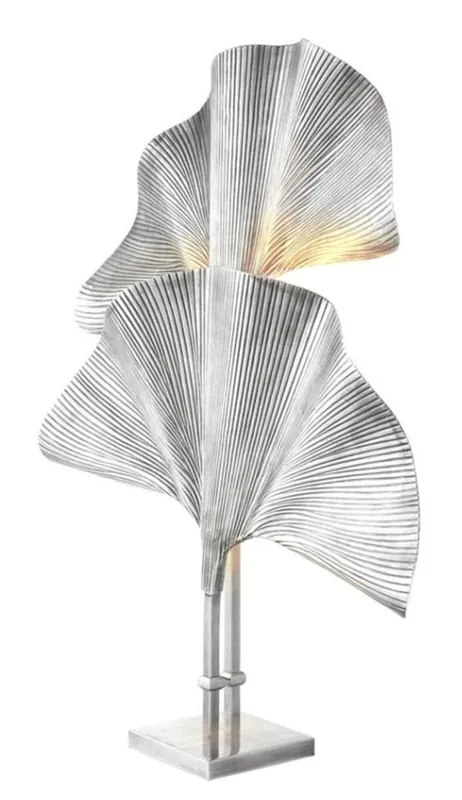 Aktuell Casa Padrino lámpara de mesa de plata 67 x H. 91 cm - Lámpara de mesa de lujo