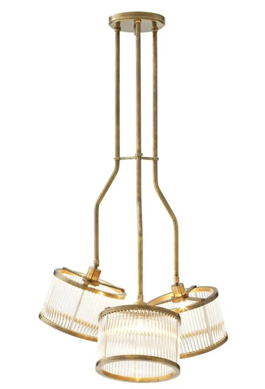 Wochenendangebot Casa Padrino techo de lujo diámetro luz 70 x H 119 cm - la lámpara del techo Muebles Lámpara Lámpara