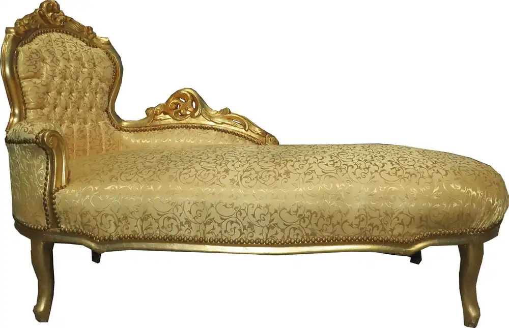 Casa Padrino modelo barroco chaise oro / oro - muebles barrocos Online Kaufen