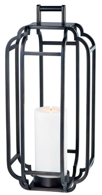 Casa Padrino de lujo candelabro matiz rojo 25 x 25 x H. 55 cm - Accesorios de hotel Heißes Angebot