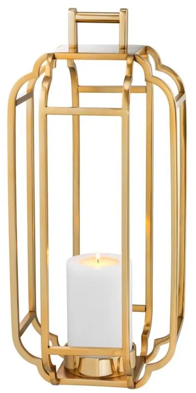 Casa Padrino de lujo candelabro de oro de 25 x 25 x H. 55 cm - Accesorios de hotel Top-Angebot