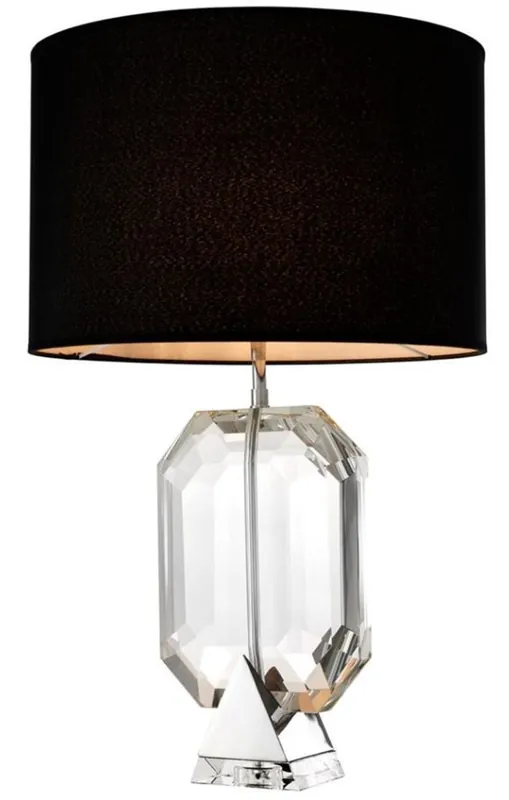 Jetzt Kaufen Casa Padrino plata lámpara de mesa de diseño - luz hotel de lujo