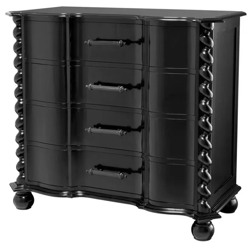 Casa Padrino de lujo cómoda de caoba 111 x 54 x H. 94 cm - Edición limitada Must-Have