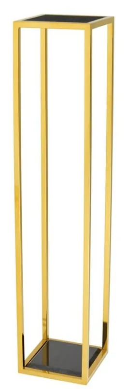 Casa Padrino mesa auxiliar de lujo de oro de 25 x 25 x H. 120 cm - mesa de muebles de diseño Jetzt Bestellen