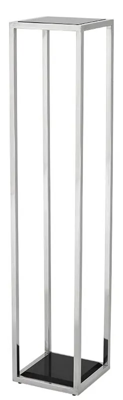 Casa Padrino mesa auxiliar de lujo de plata 25 x 25 x H. 120 cm - mesa de muebles de diseño Highlight