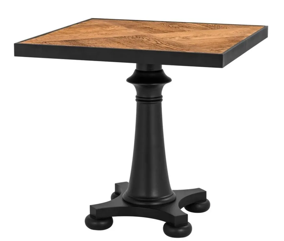 Casa Padrino mesa de comedor de lujo de 80 x 80 x 76,5 cm H. - calidad de lujo Heißes Angebot