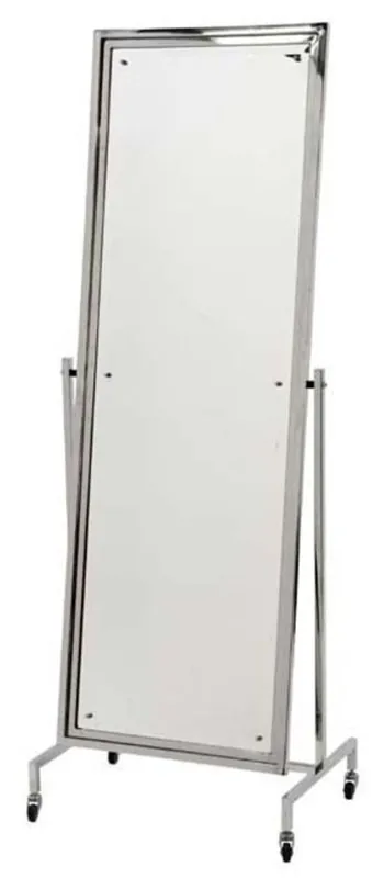 Echt Casa Padrino de lujo de acero inoxidable espejo del soporte 63 x 171 cm - H. espejo diseñador
