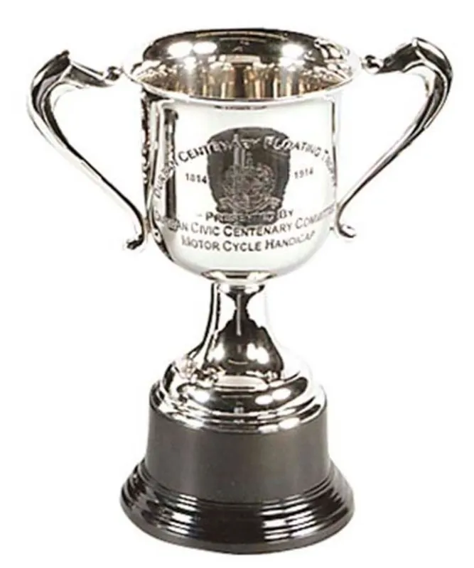Casa Padrino trofeo de plata 33 x 20 x H. 25 cm - decoración de lujo Schneller Versand